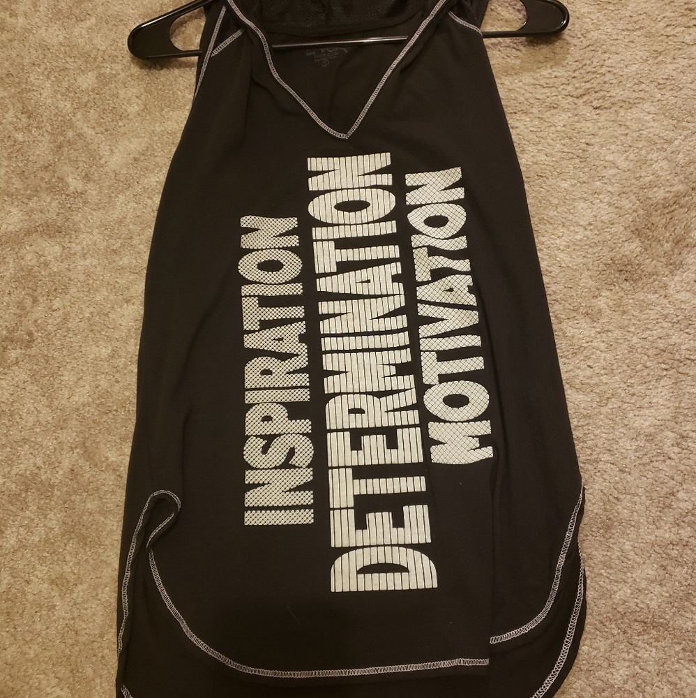 Hooded workout tank